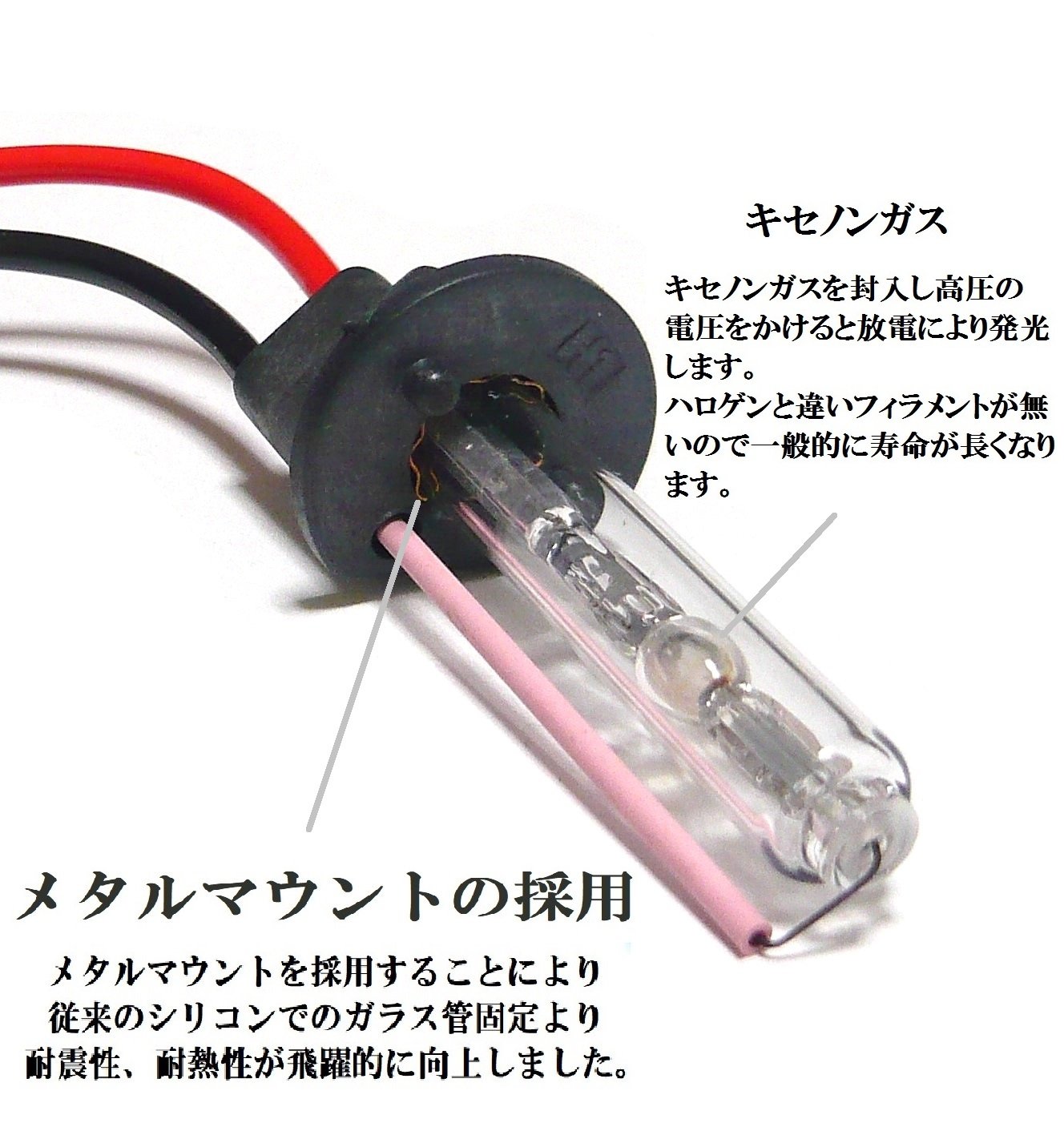 Amazon | Customize(カスタマイズ) H1 35W HIDバルブ 交換用 6000K 2個